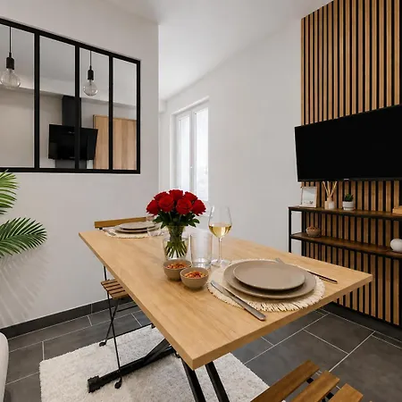 Le Cocon Compiegnois - T2 Centre - Ideal 2p Апартаменты *